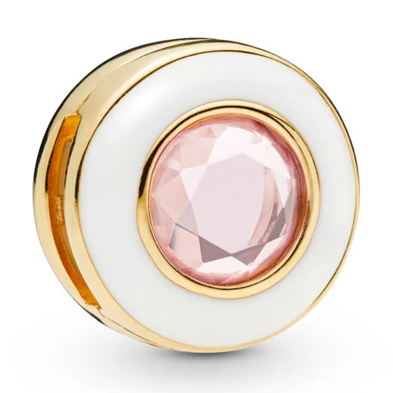 Cristal Clip Rosa Reflex