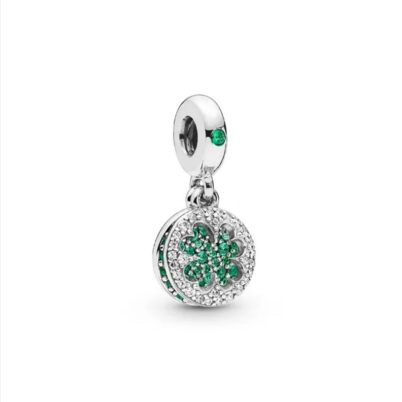 Trebol doble cristal