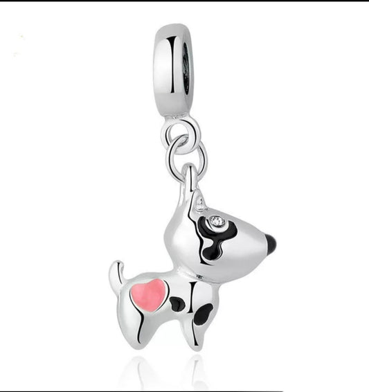 Bull Terrier rosa