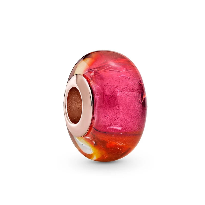 Murano Veteado rose gold