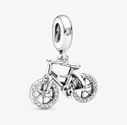 Bicicleta ruedas cristal