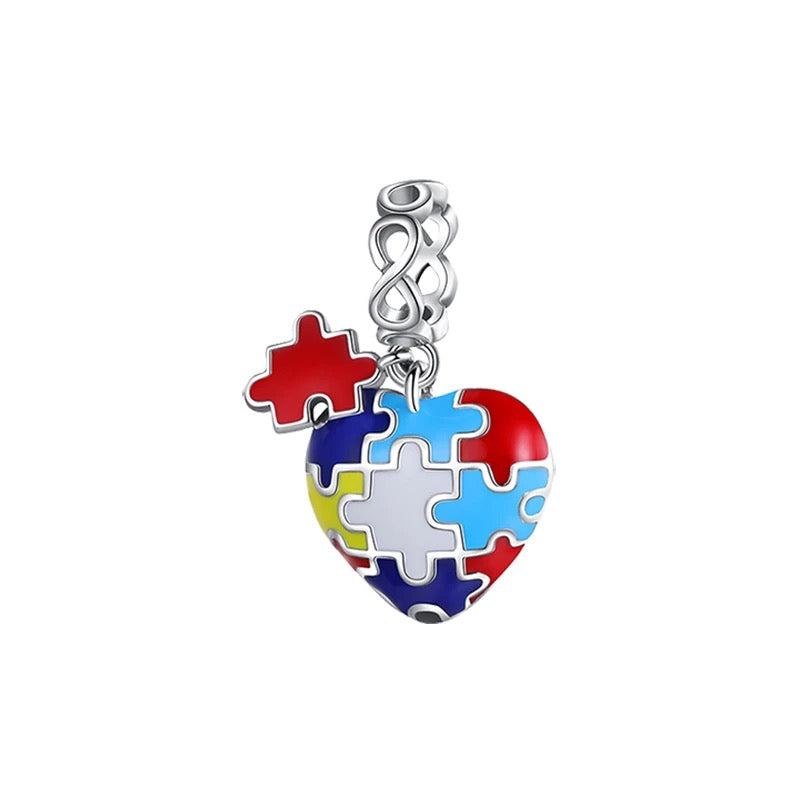Corazón Puzzle Autismo