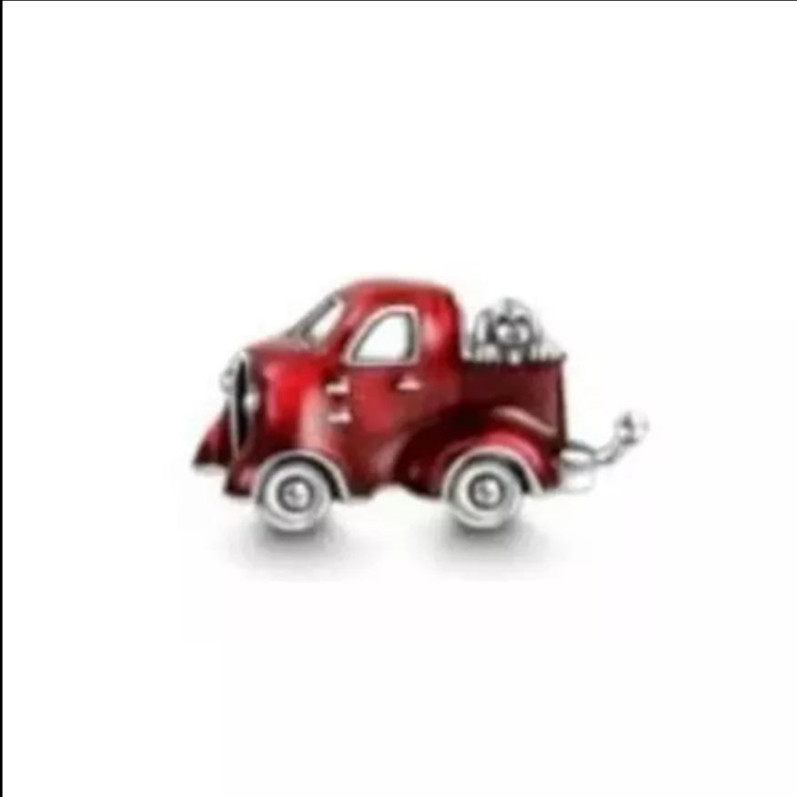 Camioneta y perro