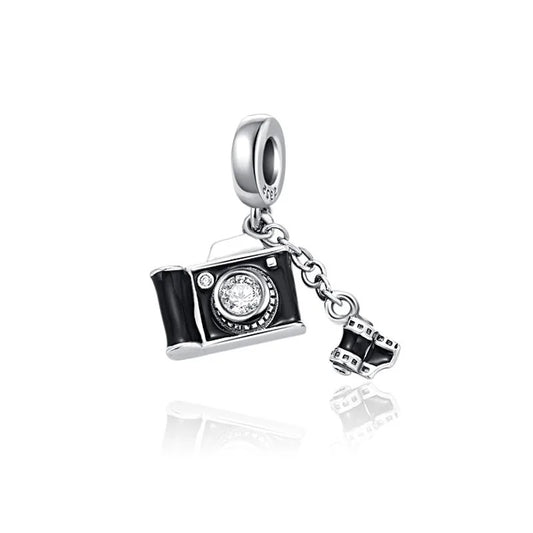 Camara y película Retro negra