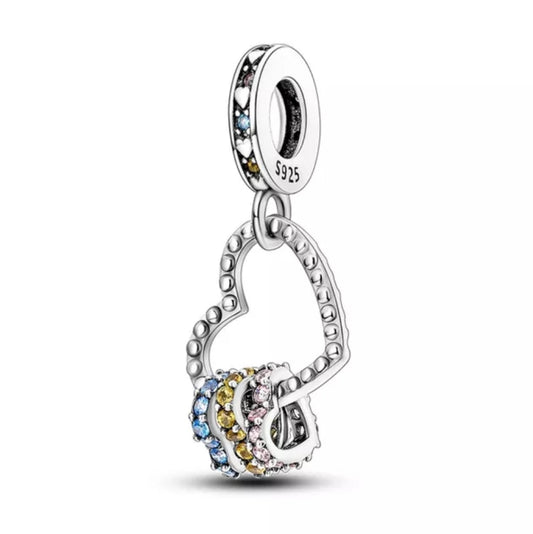 Corazón, triple corazón cristal