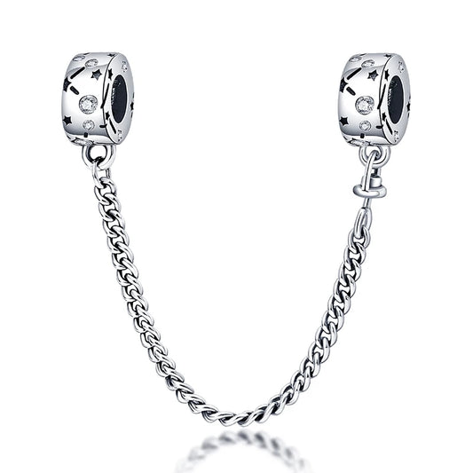 Cadena Seg Estrellas cristal