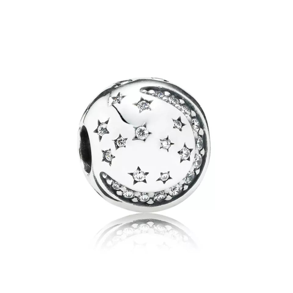 Clip luna y estrellas