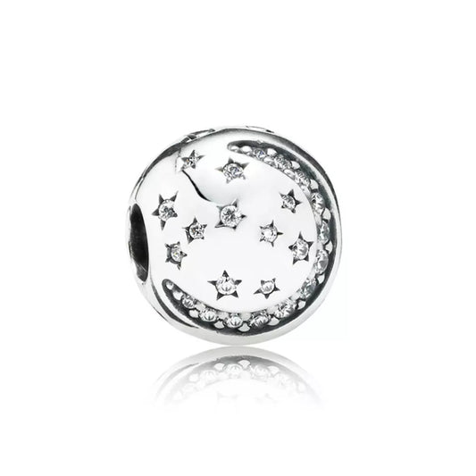 Clip luna y estrellas