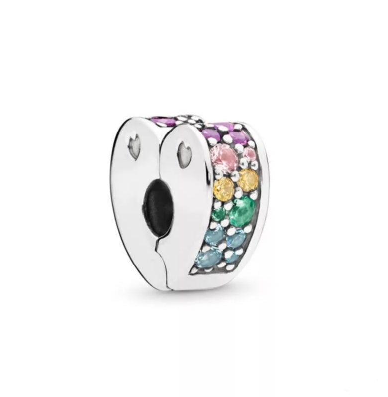 Clip Corazon colores