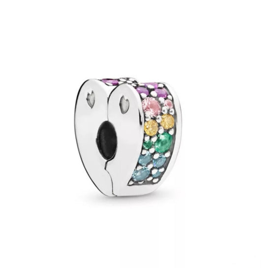 Clip Corazon colores