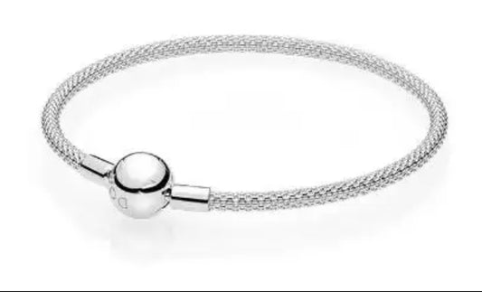 Pulsera revestida en malla