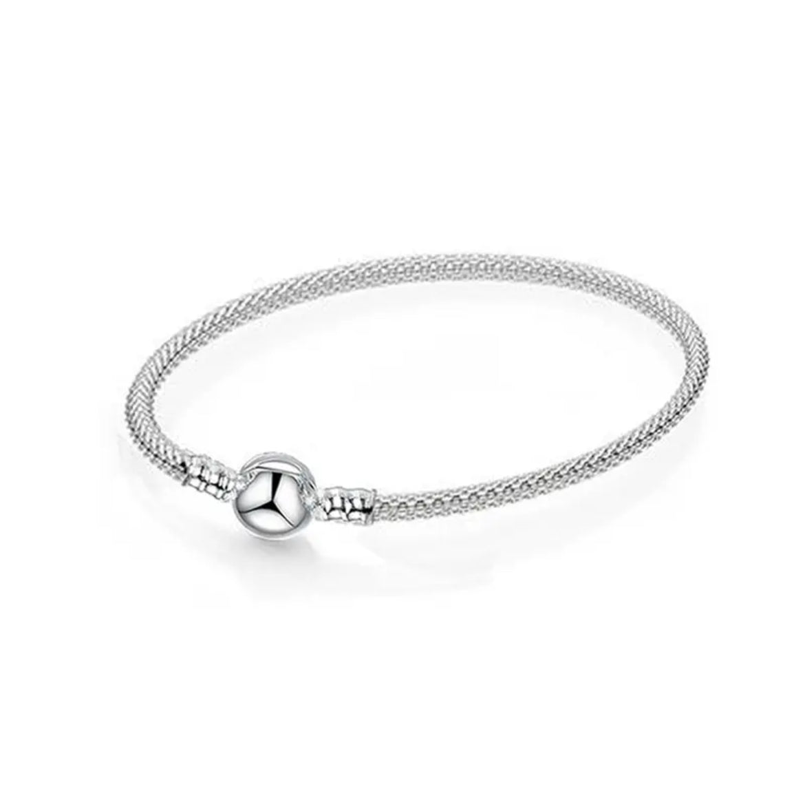 Pulsera revestida en malla